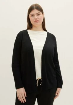 Tom Tailor Basic CardiganDeep Black Donna Maglieria TO221I0TI-Q11