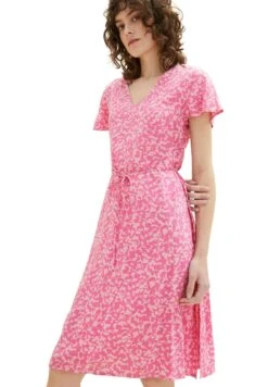 Tom Tailor Midi Mit StoffgürtelVestito EstivoPink Geo Design Donna Vestiti TO221C0QQ-J12 -Tom Tailor 7f0f0fb0c38747feb9df9204a5d6c95e