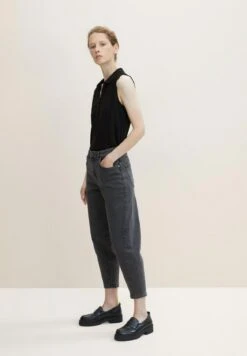 Tom Tailor High WaistJeans Slim FitClean Dark Stone Grey Denim Donna Jeans TO221N0E9-C11 -Tom Tailor 7fae47d76c154866a7088c3d5d65fbd2