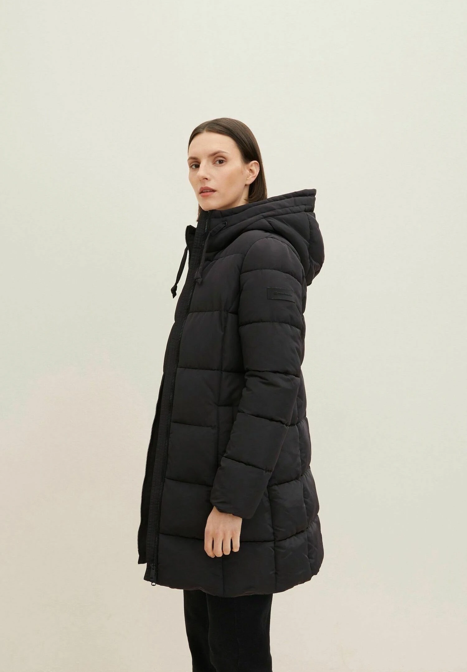 Tom Tailor GesteppterCappotto InvernaleDeep Black Donna Cappotti TO221U08C-Q11 7 Tom Tailor GesteppterCappotto InvernaleDeep Black Donna Cappotti TO221U08C-Q11 - immagine 5