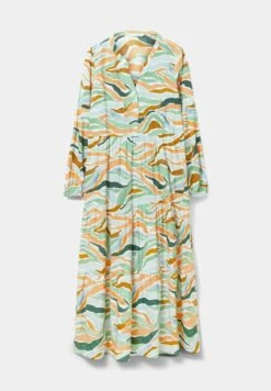 Tom Tailor Mit VolantsVestito LungoColorful Wavy Design Donna Vestiti TO221C0QA-T11 -Tom Tailor 8128c04d2d1849b688efa1998a49f8ba