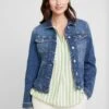 Tom Tailor Authentic JacketGiacca Di JeansUsed Dark Stone Blue Denim Donna Giacche E Blazer TO221G08R-K12 -Tom Tailor 82ef01832ff24e7fa923e19880d27d39