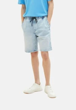 TOM TAILOR Denim Mit Elastischem BundShorts Di JeansUsed Light Stone Blue Denim Uomo Jeans TO722F0A0-K12