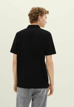 TOM TAILOR Denim StrukturiertPoloBlack Uomo T-shirt E Polo TO722P03X-Q11 -Tom Tailor 84e45f273e75494ca35f1cabc1b46162
