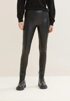TOM TAILOR Denim LeggingsDeep Black Donna Pantaloni TO721A0BA-Q11
