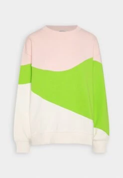 TOM TAILOR Denim ColourblockFelpaRose/Green/Off-White Donna Felpe TO721J0D5-T11 -Tom Tailor 876b7c619f7e41509514f91935f820fc