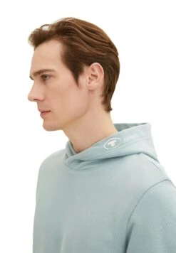 Tom Tailor Mit KängurutascheFelpa Con CappuccioLight Ice Blue Uomo Maglieria E Felpe TO222S0GB-K11 -Tom Tailor 8897856025054880addeaef65ebfd300