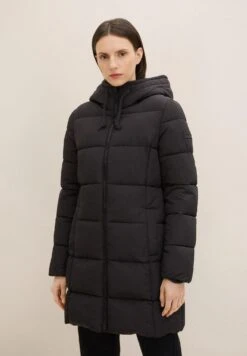 Tom Tailor GesteppterCappotto InvernaleDeep Black Donna Cappotti TO221U08C-Q11