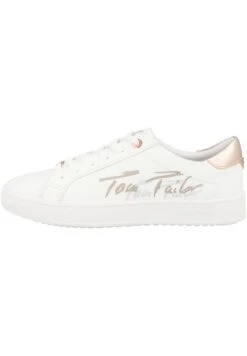 Tom Tailor Sneakers BasseWhite Rose Gold Donna Sneakers TO211A0JP-A11
