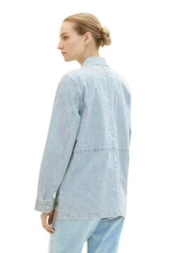 Tom Tailor Im Utility-LookGiacca Di JeansDenim Offwhite Stripe Donna Giacche E Blazer TO221G0CY-A11 -Tom Tailor 89837b5bfe364d649b71047bdc76797d