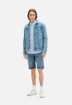 TOM TAILOR Denim Shorts Di JeansSuper Stone Blue Denim Uomo Jeans TO722F09X-K12 -Tom Tailor 89b9fce0f8f647b3a8df66567e7e4a1f
