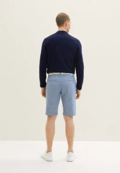 Tom Tailor BermudaShortsChambray Blue Dobby Uomo Bermuda TO222F0H6-K11 -Tom Tailor 8a003b9f68c54ec193404eab22099d18