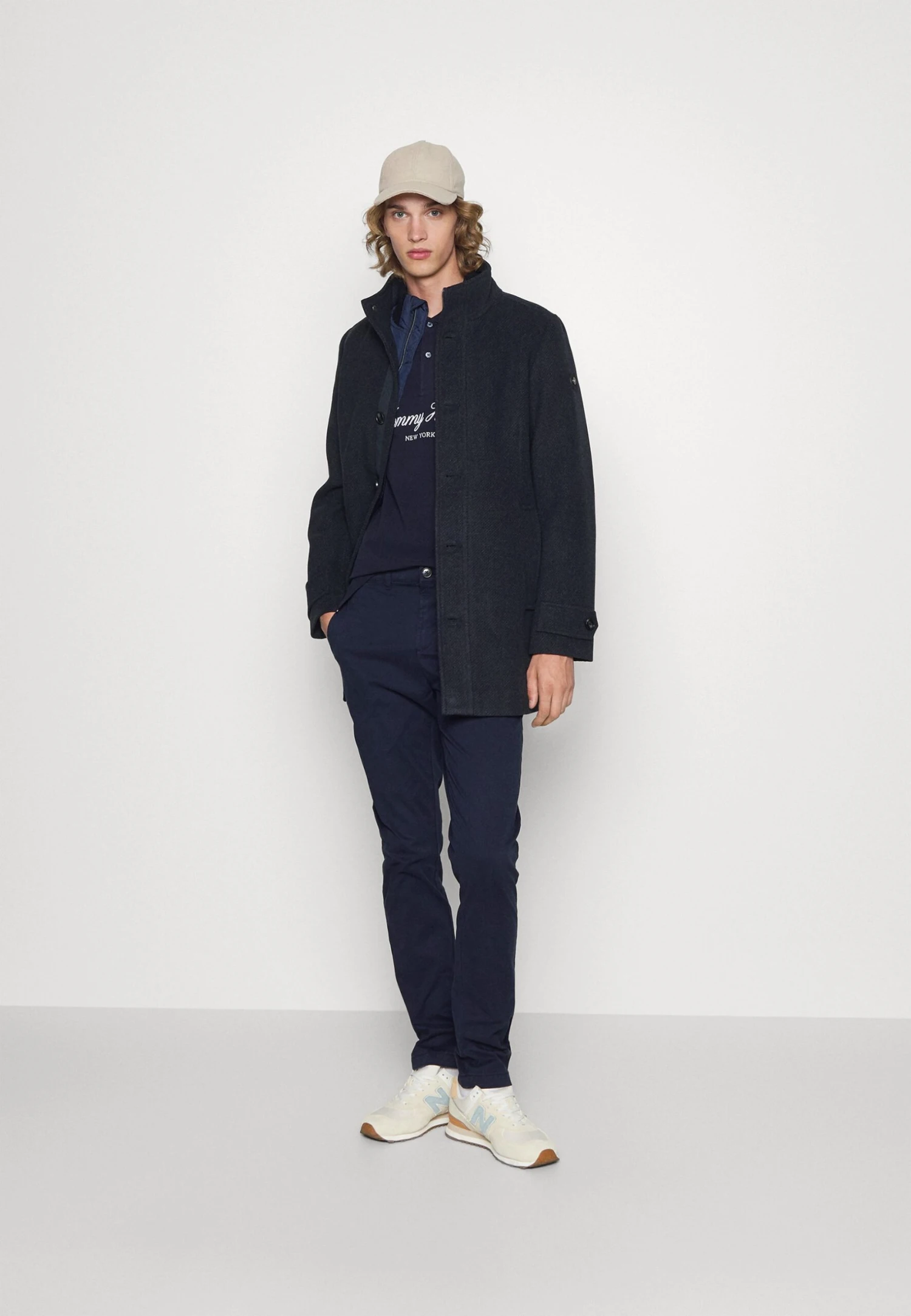 Tom Tailor 2 In 1Cappotto ClassicoNavy Blue Structure Uomo Cappotti TO222T0B3-K11 4 Tom Tailor 2 In 1Cappotto ClassicoNavy Blue Structure Uomo Cappotti TO222T0B3-K11 - immagine 2