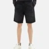 TOM TAILOR Denim Mit Elastischem BundShorts Di JeansUsed Dark Stone Black Denim Uomo Jeans TO722F0A0-Q11