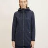 Tom Tailor Felpa Con ZipNavy Twill Structure Donna Felpe TO221J09L-K11