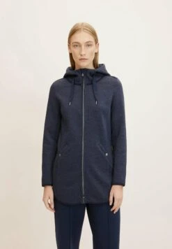 Tom Tailor Felpa Con ZipNavy Twill Structure Donna Felpe TO221J09L-K11