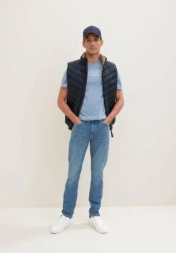 Tom Tailor Printed TeesT-Shirt Con StampaGreyish Mid Blue Uomo T-shirt E Polo TO222O19I-K14 -Tom Tailor 8ad90e822a3547a381ea123878a4b635