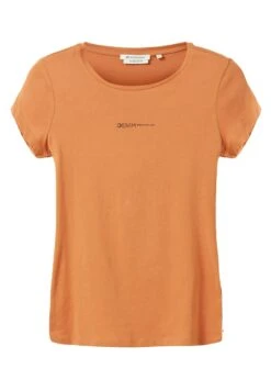 TOM TAILOR Denim T-Shirt Slim Fit T-Shirt BasicRusty Amber Donna T-shirt E Top TO721D0ZH-O12 -Tom Tailor 8b4a4a5ba0bd45f38d745462a18ad672