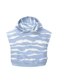 Tom Tailor Cropped T-Shirt Con StampaBlue Heron Tie Dye Stripe Bambini T-shirt & Top TO223K0EJ-K11
