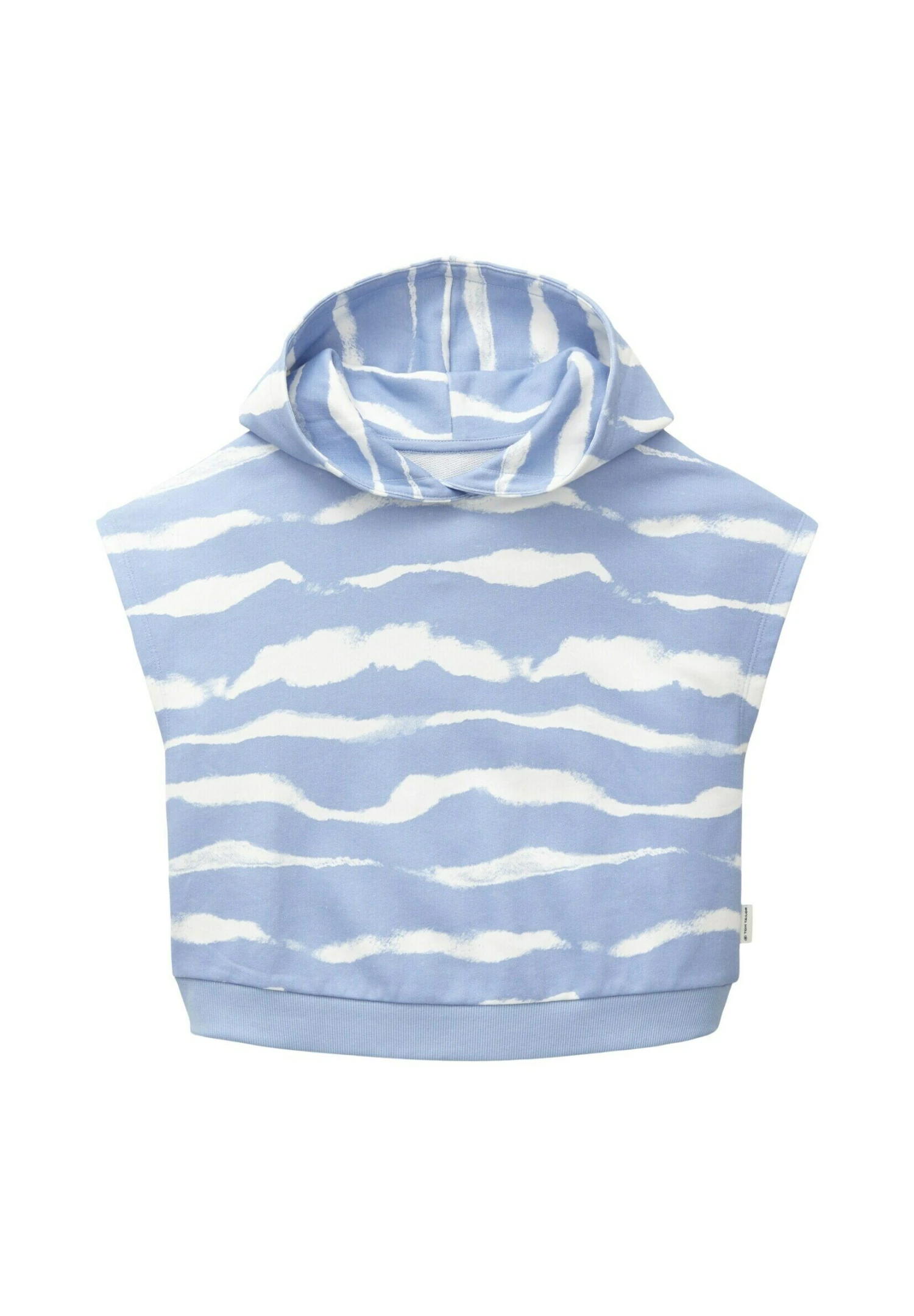 Tom Tailor Cropped T-Shirt Con StampaBlue Heron Tie Dye Stripe Bambini T-shirt & Top TO223K0EJ-K11 3 Tom Tailor Cropped T-Shirt Con StampaBlue Heron Tie Dye Stripe Bambini T-shirt & Top TO223K0EJ-K11