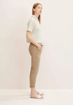 Tom Tailor Tapered Relaxed Pants - Jeans Slim Fit - Dark Sepia -Tom Tailor 8c683dff17a54b3599e116e1d2abc361