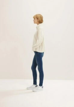 TOM TAILOR Denim NelaJeans Slim FitUsed Dark Stone Blue Denim Donna Jeans TO721N0AS-K11 -Tom Tailor 8d9921e9c9154bfba0661a5e98b43373