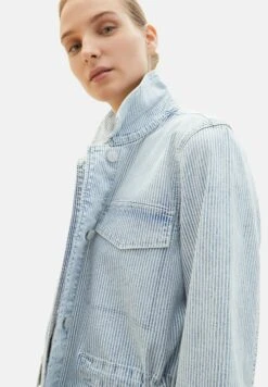 Tom Tailor Im Utility-LookGiacca Di JeansDenim Offwhite Stripe Donna Giacche E Blazer TO221G0CY-A11 -Tom Tailor 8ea57c702d294ad28670ddfb8bb79a5b