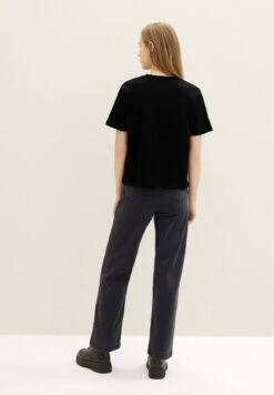 TOM TAILOR Denim T-Shirt BasicDeep Black Donna T-shirt E Top TO721D133-Q11 -Tom Tailor 8ed16c9ece9e4e7384d7abf387573499