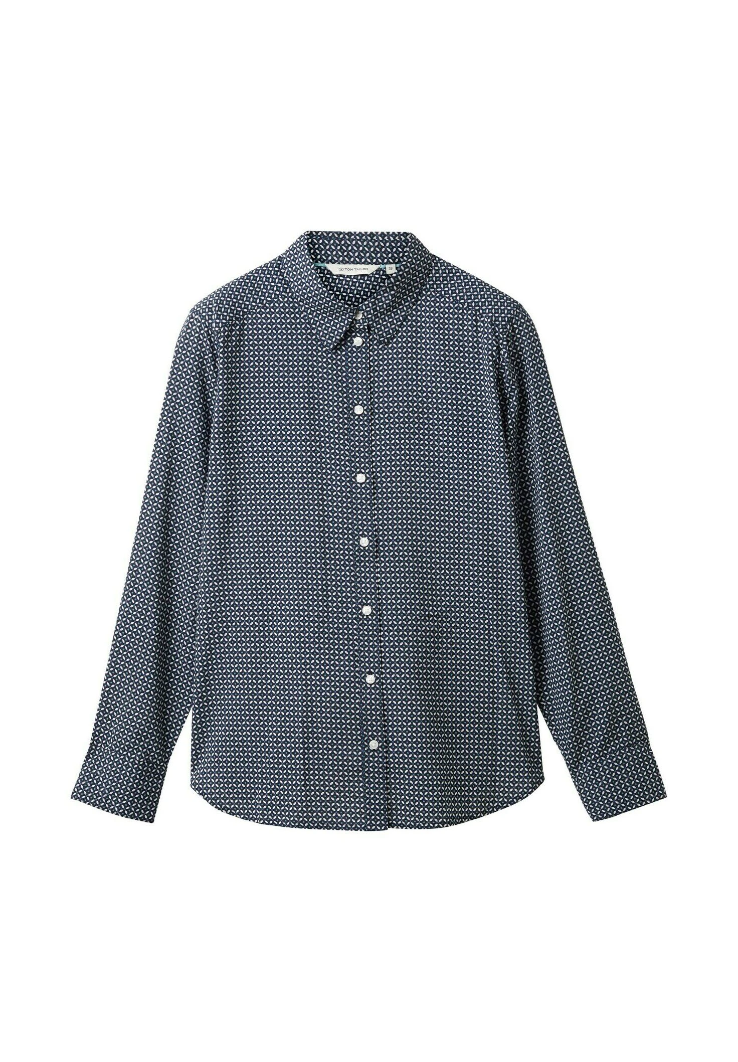 Tom Tailor Mit PrintCamiciaNavy Geometrical Design Donna Camicie E Bluse TO221E17L-K11 7 Tom Tailor Mit PrintCamiciaNavy Geometrical Design Donna Camicie E Bluse TO221E17L-K11 - immagine 5