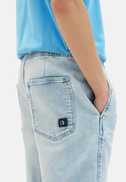 TOM TAILOR Denim Mit Elastischem BundShorts Di JeansUsed Light Stone Blue Denim Uomo Jeans TO722F0A0-K12 -Tom Tailor 8f95b23e5f4e43b49618eaee1f440587