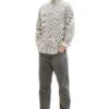 Tom Tailor Mit Allover-Print - Camicia - Off White Design
