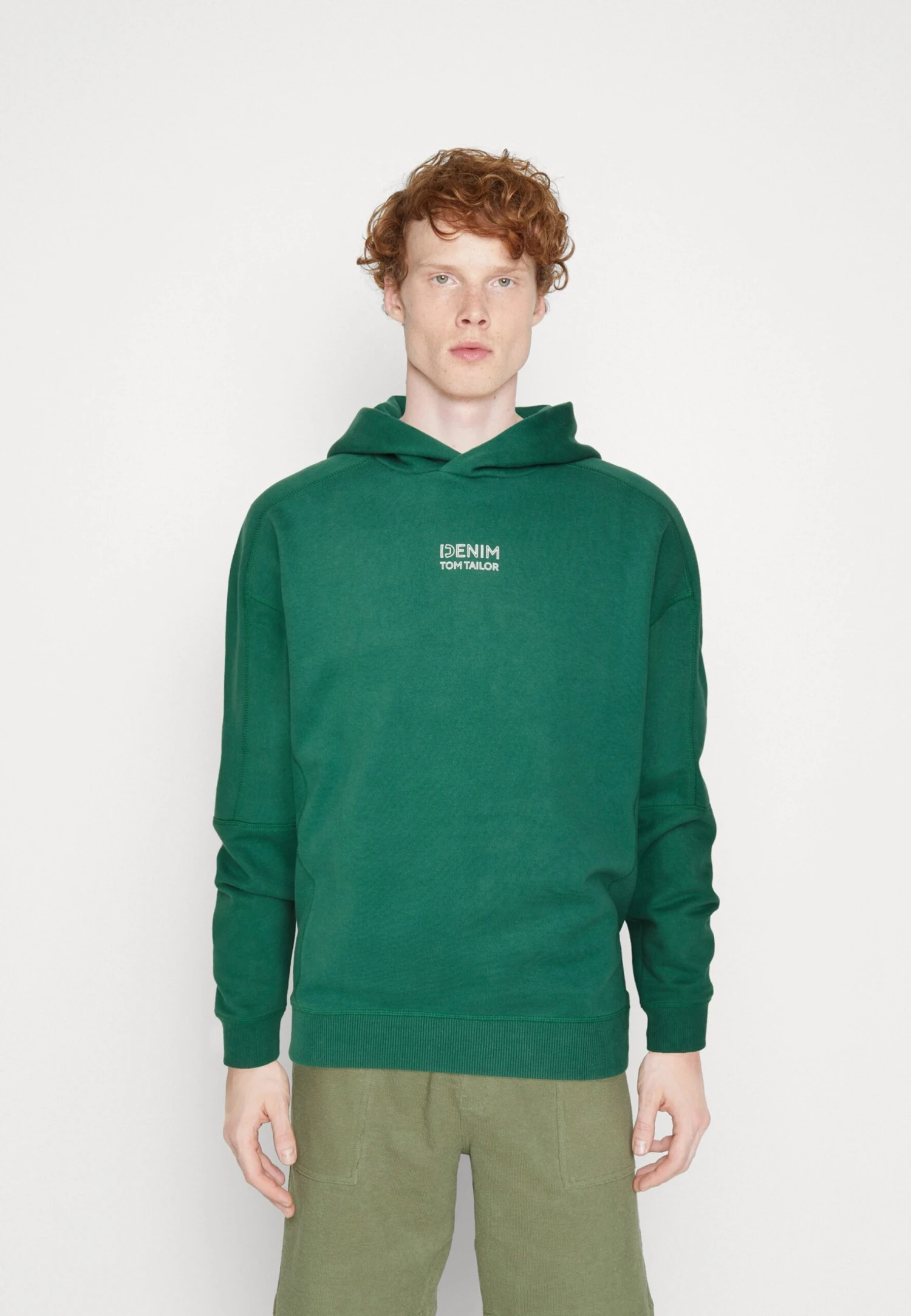 TOM TAILOR Denim FelpaHunter Green Uomo Maglieria E Felpe TO722S0GG-M11 3 TOM TAILOR Denim FelpaHunter Green Uomo Maglieria E Felpe TO722S0GG-M11