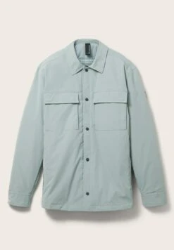 Tom Tailor Mit Aufgesetzten Taschen Giacca Da Mezza StagioneLight Ice Blue Uomo Giacche TO222T0E8-K11 -Tom Tailor 922f9d9e1f3b4c70bf779ef32d4f42aa
