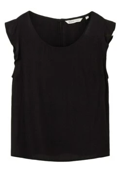 TOM TAILOR Denim Ärmellose CamicettaDeep Black Donna T-shirt E Top TO721E0OG-Q11 -Tom Tailor 923ea6e0dde945cf985780aeb917ad59