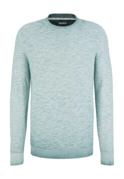 Tom Tailor RundhalsMaglioneDeep Bluish Green Uomo Maglieria TO222Q0R5-P11 -Tom Tailor 9369140404fb4480995f3183acd54f41