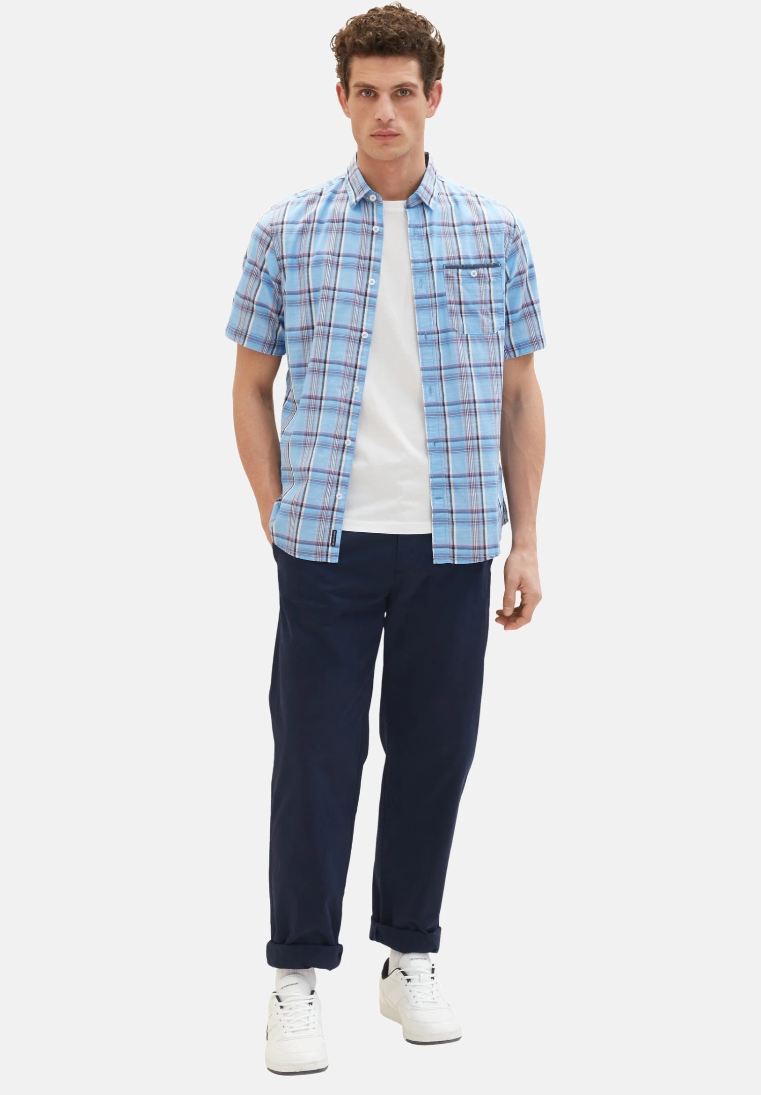 Tom Tailor Mit KaromusterCamiciaBlau Uomo Camicie TO222D107-K12 12 Tom Tailor Mit KaromusterCamiciaBlau Uomo Camicie TO222D107-K12 - immagine 10