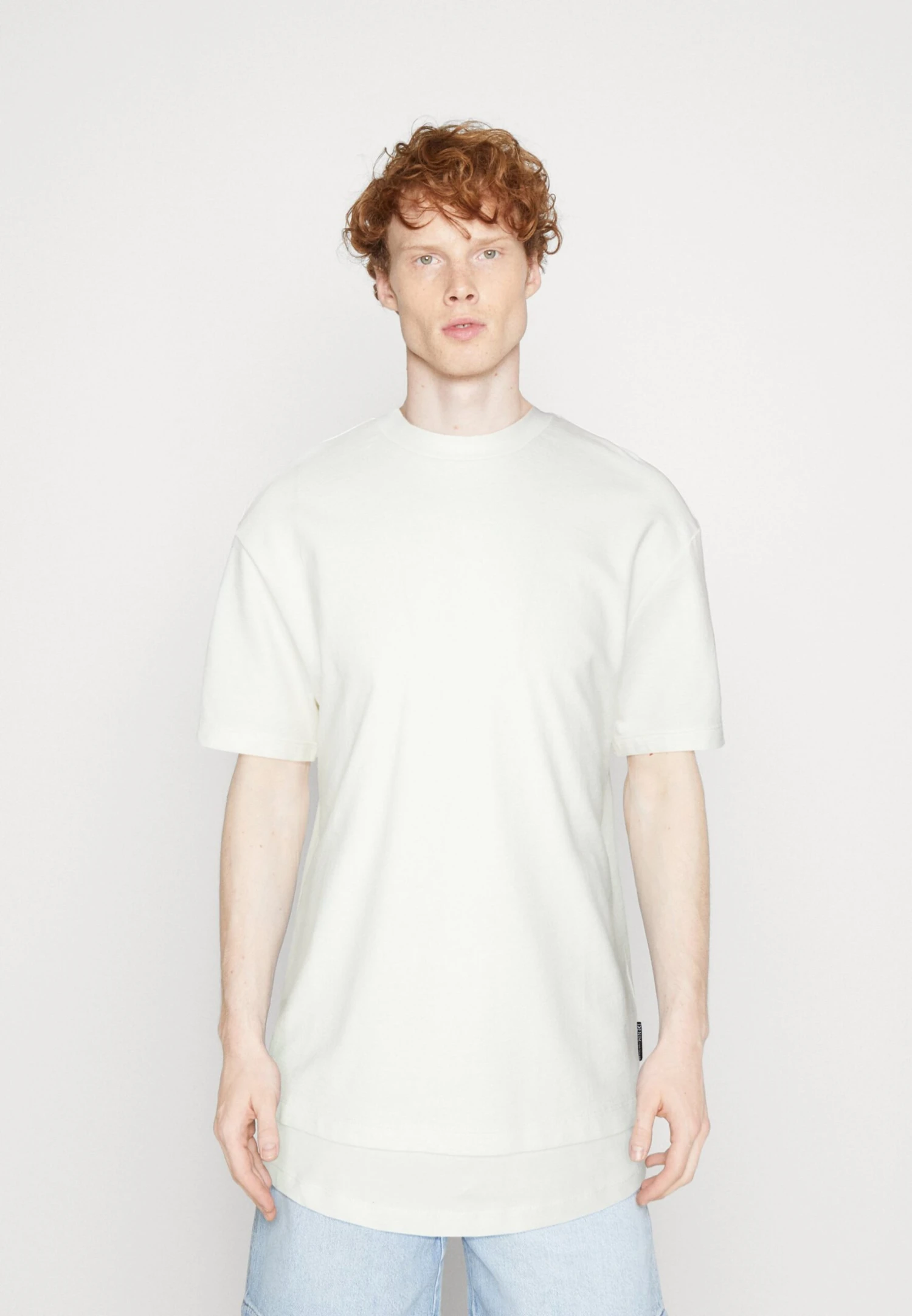 TOM TAILOR Denim T-Shirt BasicWool White Uomo T-shirt E Polo TO722O1AO-A11 3 TOM TAILOR Denim T-Shirt BasicWool White Uomo T-shirt E Polo TO722O1AO-A11