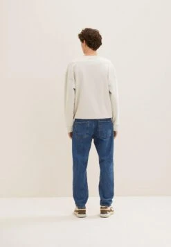 TOM TAILOR Denim Jeans A SigarettaUsed Mid Stone Blue Denim Uomo Jeans TO722G0BR-K12 -Tom Tailor 9496b03896564a00912a0feff8f6c1be