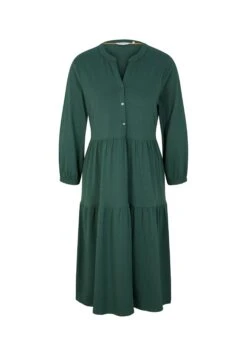 Tom Tailor Mit VolantsVestito Di MaglinaPineneedle Green Donna Vestiti TO221C0QF-M11 -Tom Tailor 94add6b203304b4796ea65a04fd7e974