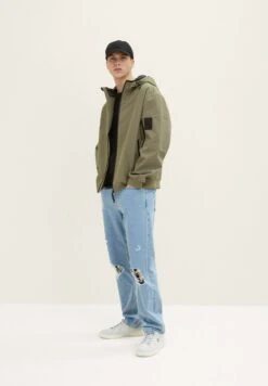TOM TAILOR Denim Giacca OutdoorDusty Olive Green Uomo Giacche TO722T083-N11 -Tom Tailor 94bc33cf0ed44ab2a7b61698b8446d52