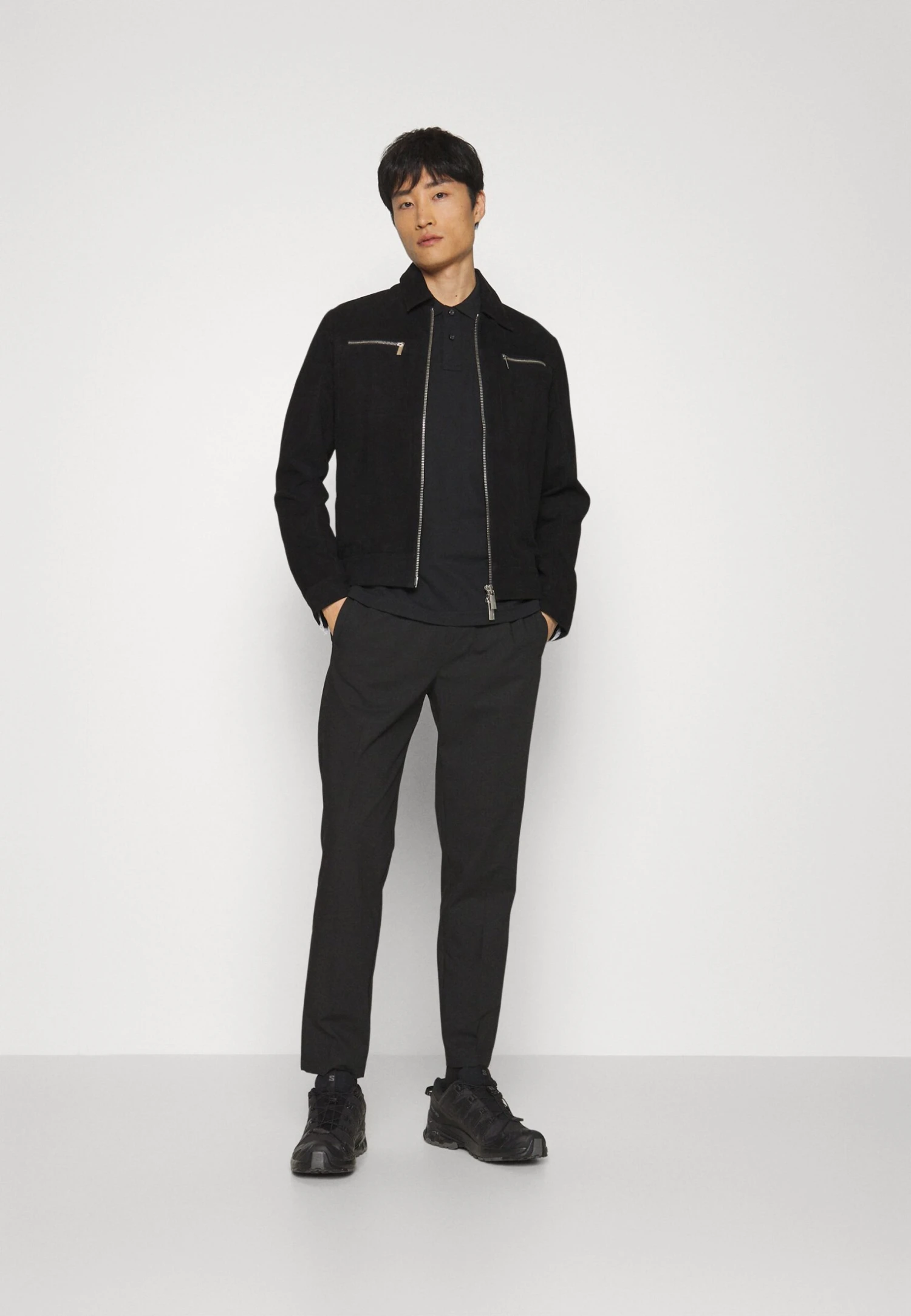 TOM TAILOR Denim TrousersChinoBlack Uomo Pantaloni TO722E078-Q11 4 TOM TAILOR Denim TrousersChinoBlack Uomo Pantaloni TO722E078-Q11 - immagine 2