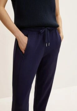 Tom Tailor Mit RippbündchenPantaloni SportiviNavy Midnight Blue Donna Pantaloni TO221A0HM-K11 -Tom Tailor 951ebf59eec543c0b7fda2a5c9be898e