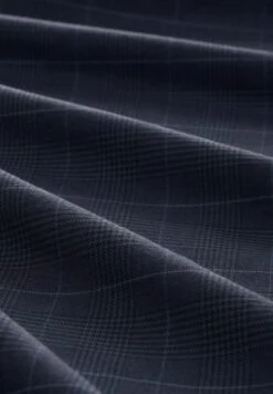 TOM TAILOR Denim Structured Chinos With BeltChinoDark Navy Check Uomo Pantaloni TO722E055-K17 -Tom Tailor 9586b7c0e43b48c2baec991865ad3e23