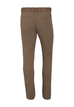 TOM TAILOR Denim Slim Fit Chino With Belt - Chino - Honey Camel Beige -Tom Tailor 95cfa83731e040e4a1e91da428b33e1f