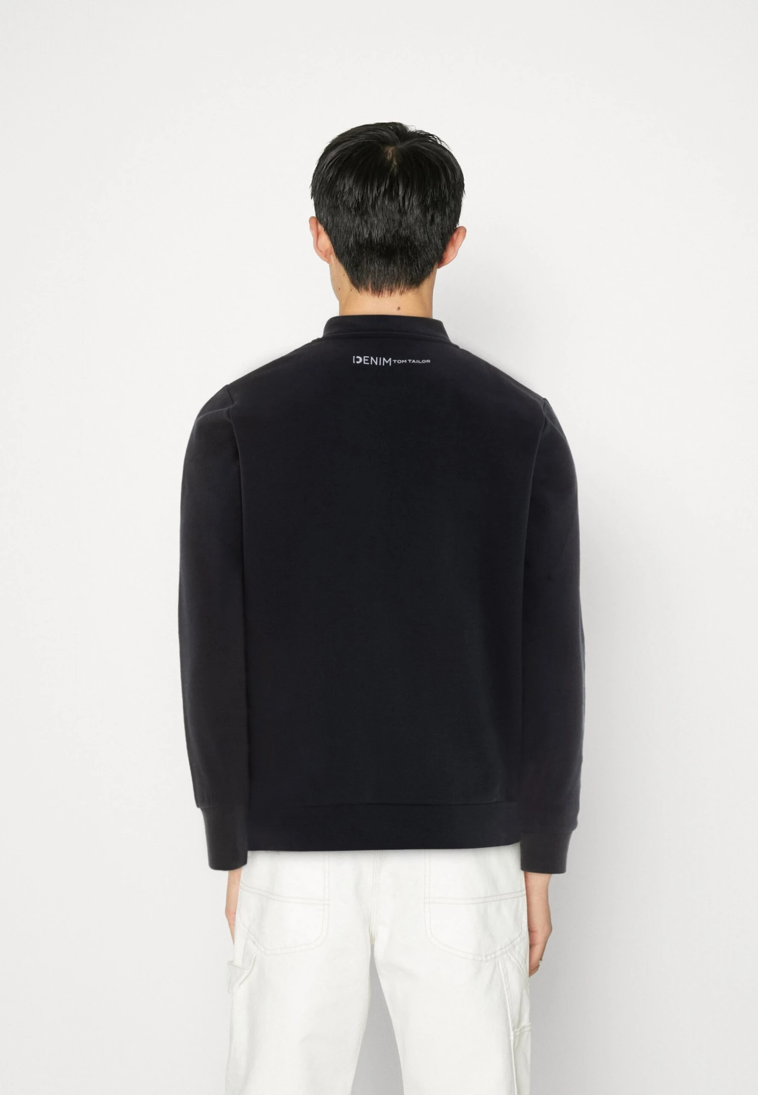 TOM TAILOR Denim Full ZipFelpa Con ZipSky Captain Blue Uomo Maglieria E Felpe TO722S0GJ-K11 5 TOM TAILOR Denim Full ZipFelpa Con ZipSky Captain Blue Uomo Maglieria E Felpe TO722S0GJ-K11 - immagine 3