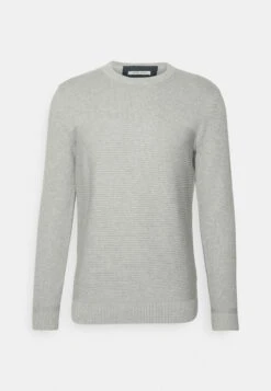 Tom Tailor Basic Strcutred MaglioneLight Soft Grey Melange Uomo Maglieria TO222Q0NI-C11 -Tom Tailor 968244c3118249579aa88cd043f057ea