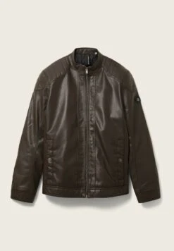 Tom Tailor Giacca In SimilpelleEspresso Brown Fake Leather Uomo Giacche TO222T08V-O12 -Tom Tailor 96b4195479ad434fa0cc85395db2052d