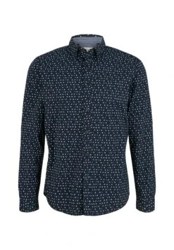 Tom Tailor Gemustertes - Camicia - Navy Geometric Design -Tom Tailor 978c78fd1623429baf0343fd49f1bea3