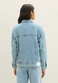 TOM TAILOR Denim Oversized Giacca Di JeansDestroyed Light Stone Blue Denim Donna Giacche E Blazer TO721G06N-K11 -Tom Tailor 97b7a7828d0447e3a6e86f638d9a99ba