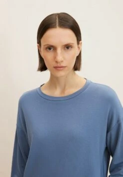 Tom Tailor FelpaStormy Sea Blue Donna Felpe TO221D1FL-K11 13 Tom Tailor FelpaStormy Sea Blue Donna Felpe TO221D1FL-K11 -Tom Tailor 985c05a0a4bd4a4cbb912ea64d3f237b
